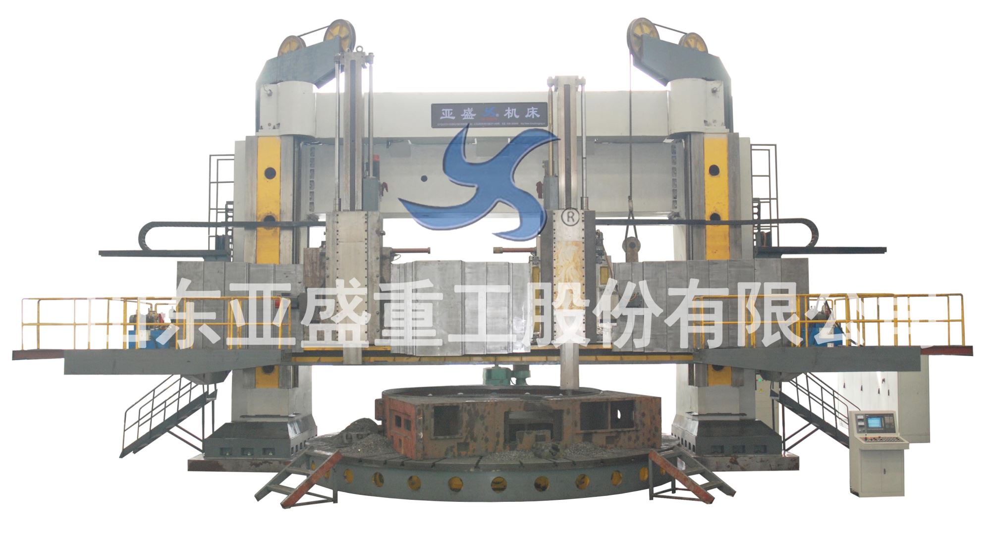 CK52 series CNC double column vertical lathe